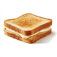 a sandwis isolated on a white background