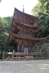 小山寺の三重塔