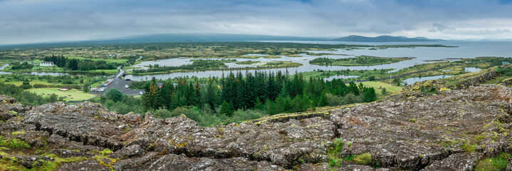 Thingvellir national park was established 1928 and is a UNESCO world heritage site. 