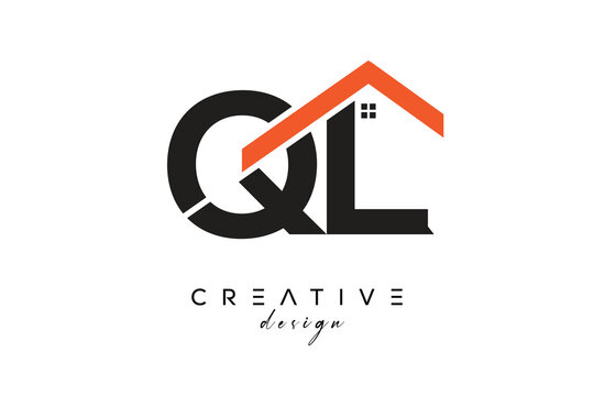 QL Creative Real Estate Architecture Monogram and Home Logo