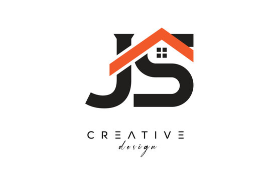 JS Creative Real Estate Architecture Monogram and Home Logo