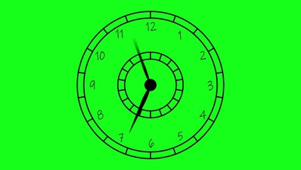 A realistic clock icon with a detailed circular frame, visible hour and minute hands, numbered face, and shadow effects, representing accurate time, punctuality, and traditional timekeeping.
