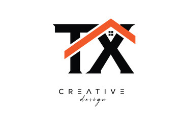 TY Creative Real Estate Architecture Monogram and Home Logo