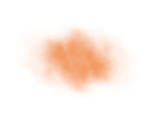 Orange smoke PNG, or Transparent