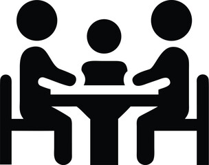 World food day people meeting around table icon
