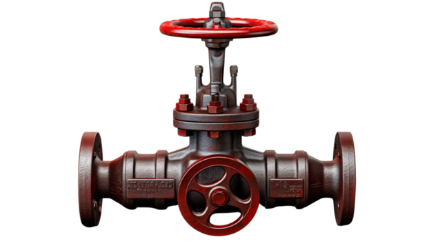 Industrial Pipe Valve: Rusty Metal, Engineering, Plumbing, Valve Control, Mechanical Part transparent background png