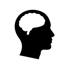 human head silhouette