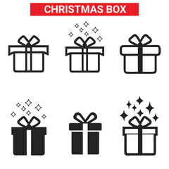 Christmas design elements silhouette vector bundle set collection, Cultural design,Black set of Christmas vector icons, 