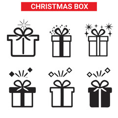 Christmas design elements silhouette vector bundle set collection, Cultural design,Black set of Christmas vector icons, 