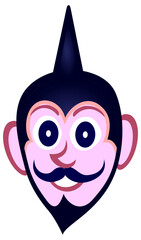 Máscara de Pirenópolis diabo