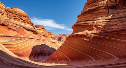 Arizona's Wave Rock: A Stunning Natural Wonder of Sandstone Curves and Hues