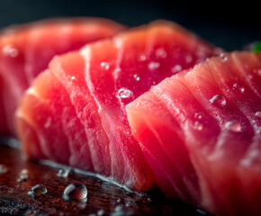 Sashimi de tuna