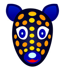 Máscara de Pirenópolis onça2