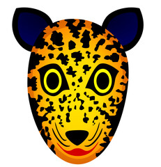 Máscara de Pirenópolis onça3