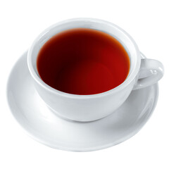 cup of tea isolated on white or Green and White Modern Herbal Tea  