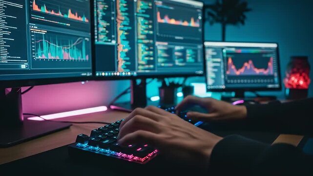 Data Analysis and Programming in Modern Workspace with Graphs