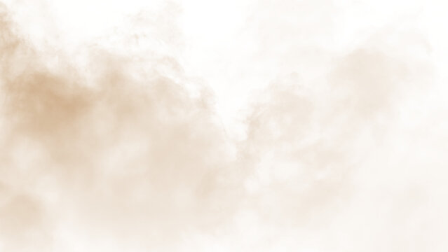 Dust sand soil smoke cloud particles holly effect on transparent background. elements design for Compositing, covering, dust explosion rising, overlay gradient texture.