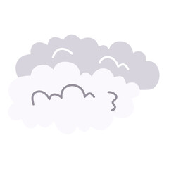 cloud doodle cute illustration