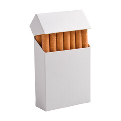 Box of cigarette isolated on a white background