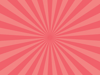 放射状に広がる集中線の背景イラスト