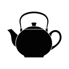 teapot isolated on white