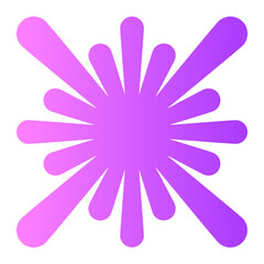 shape gradient icon