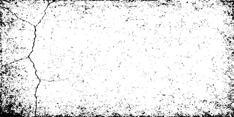 Abstract black and white grunge texture with water splashes and ink drops