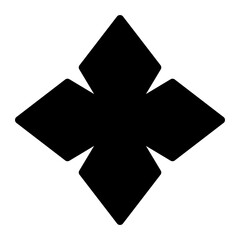 Fototapeta premium abstract glyph icon