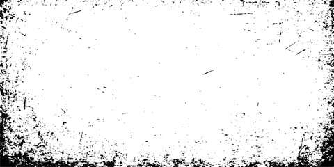 Abstract dark grunge texture background with a water splash and ink splat frame design