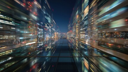 Digital network connections and data flow, global connectivity and information technology concept