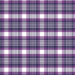 Deep Purple and Lavender Plaid Pattern