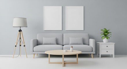 Modern Living Room Interior Design.