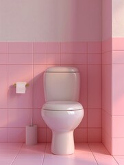 toilet bowl in a bathroom