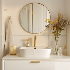 modern bathroom interior