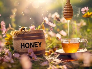 bees and honey