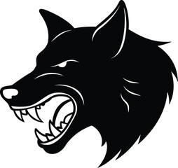 wolf vinyl ready vector