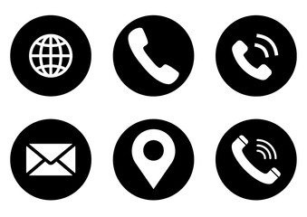set of icons for web design