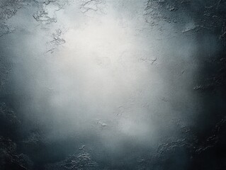Close-up of a textured rough wall surface with varying shades of gray and subtle uneven patches creating a moody and dramatic atmosphere
