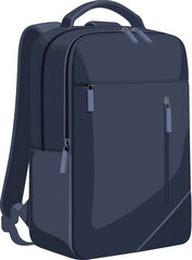 Backpacks vector art 