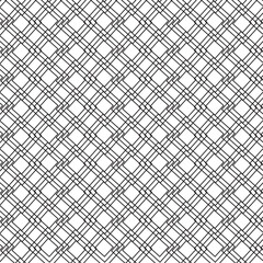 Fototapeta premium Monochrome abstract background with overlapping line patterns