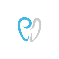 Minimalist Tooth Icon for Clinic and Healthcare Branding