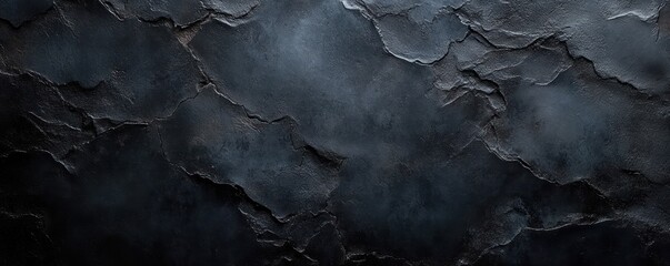 dark cracked textured surface with peeling layers and rough edges creating an abstract moody background
