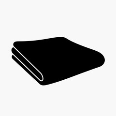 black leather wallet isolated