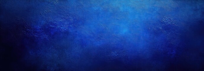 Fototapeta premium Textured abstract blue gradient background with dark and light shades blending smoothly to create a calm and deep atmosphere