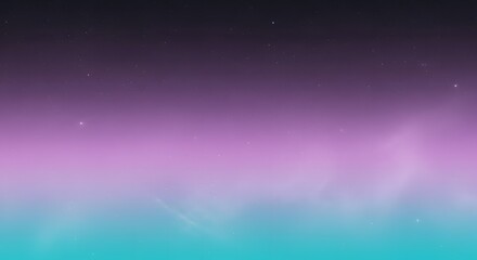 Beautiful gradient background with stars and nebula effect
