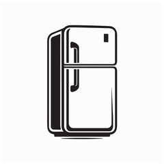 Fridge Logo Refrigerator Vector Images Isolated on white background