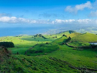 Azores landscapes, Sao Miguel island