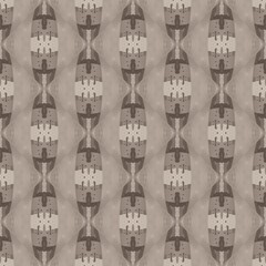 A seamless floral art pattern on a grey textile, perfect for vintage retro fabric design or wallpaper decoration