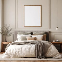 Cozy Minimalist Bedroom Interior