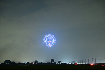 夜空を彩る真夏の打ち上げ花火